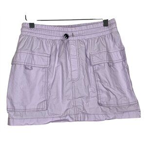Wild Fable Skirt Womens Small Mini Short Purple Lavender Casual Cargo Pockets